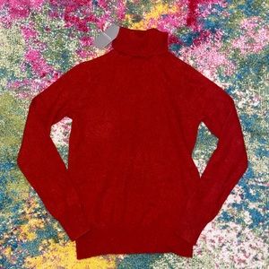 Festive holiday 100% cashmere turtleneck from Neumann Marcus